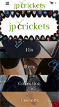 Mobile Screenshot of jpcrickets.com